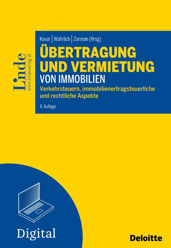 Übertragung und Vermietung von Immobilien