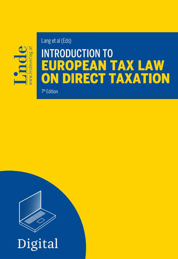 Introduction to European Tax Law on Direct Taxation