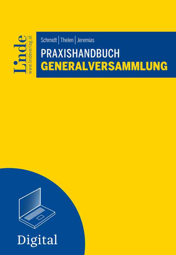 Praxishandbuch Generalversammlung