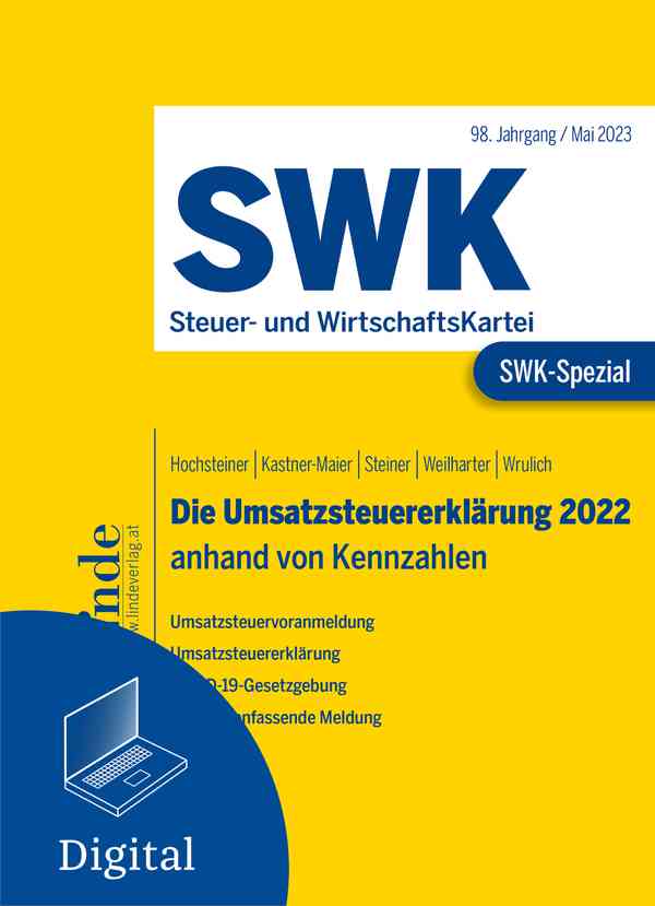 SWK-Spezial Die Umsatzsteuererklärung 2022