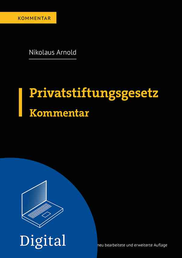 Privatstiftungsgesetz Kommentar