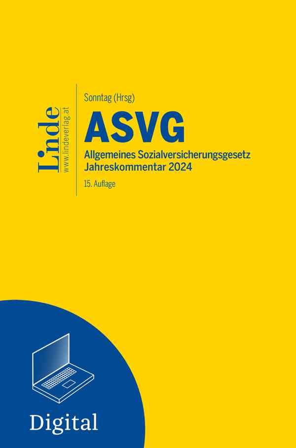 ASVG | Allgemeines Sozialversicherungsgesetz 2024