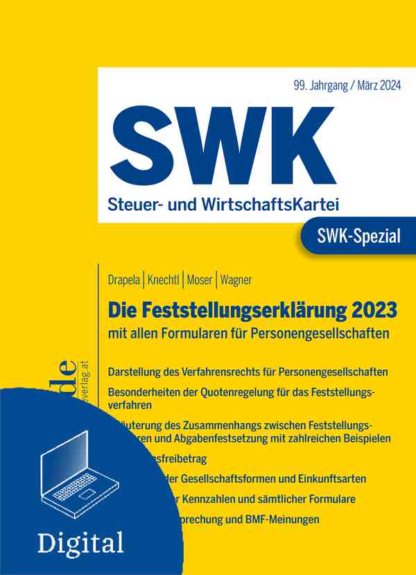 SWK-Spezial Die Feststellungserklärung 2023