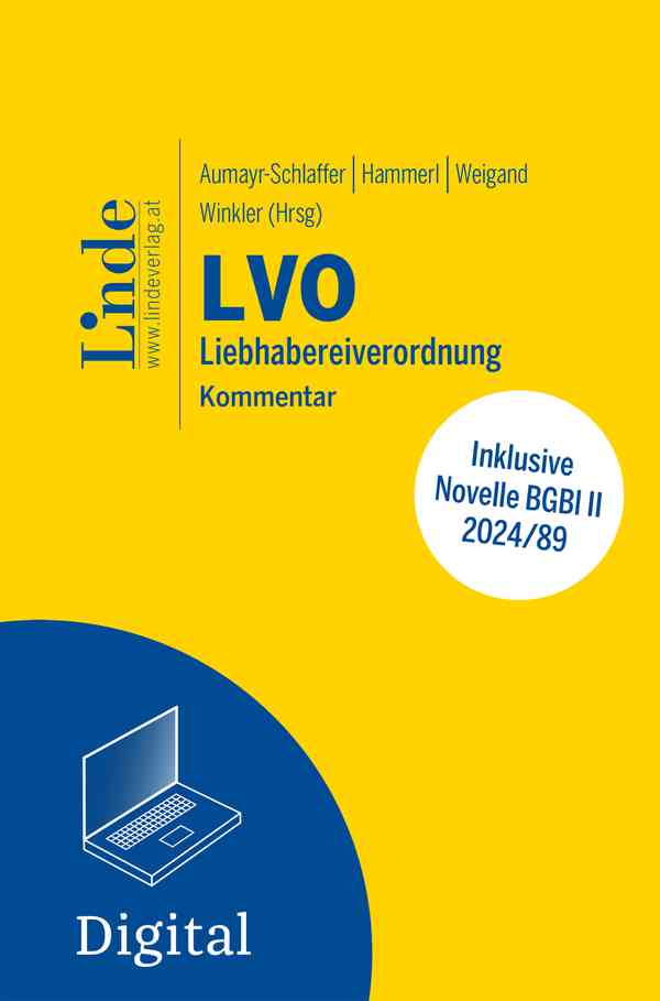 LVO | Liebhabereiverordnung 