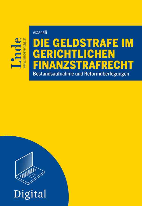 Die Geldstrafe im gerichtlichen Finanzstrafrecht