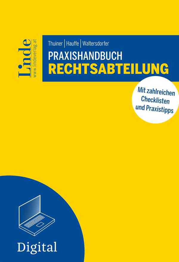 Praxishandbuch Rechtsabteilung