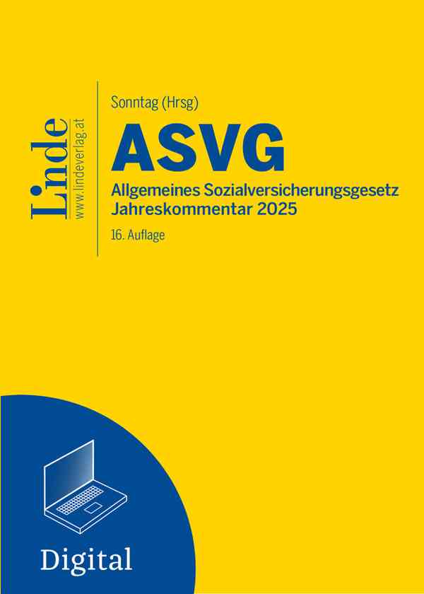 ASVG | Allgemeines Sozialversicherungsgesetz 2025