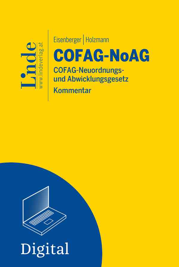 COFAG-NoAG | COFAG-Neuordnungs- und Abwicklungsgesetz