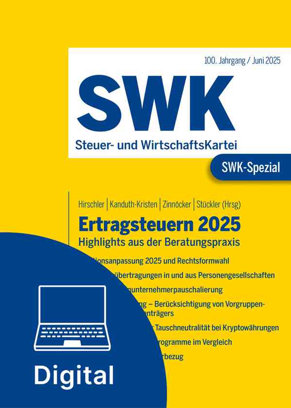 SWK-Spezial Ertragsteuern 2025