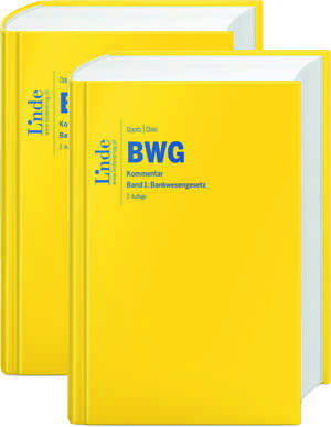 BWG | Bankwesengesetz - Paket Bd. 1 + 2
