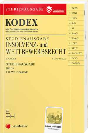 Kodex Insolvenz- und Wettbewerbsrecht Studiena