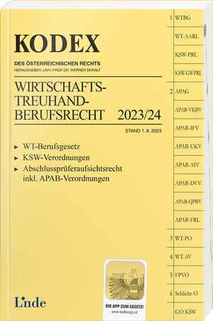 KODEX Wirtschaftstreuhand-Berufsrecht 2023/24