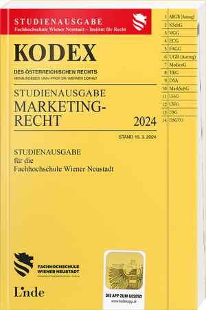 KODEX Studienausgabe Marketingrecht