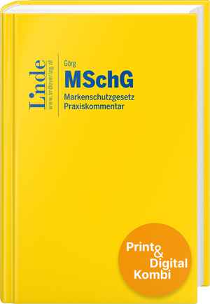 MSchG | Markenschutzgesetz (Kombi Print&digital)