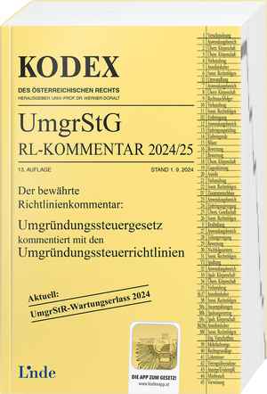 KODEX Umgründungssteuergesetz-Richtlinienkommentar 2024/25