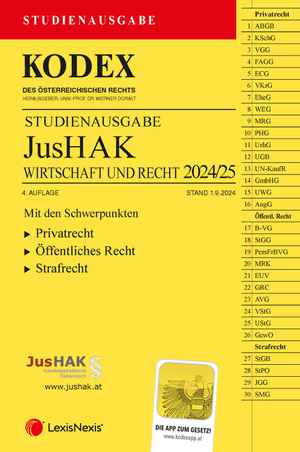 Kodex JusHAK 2024/25 Studienausgabe