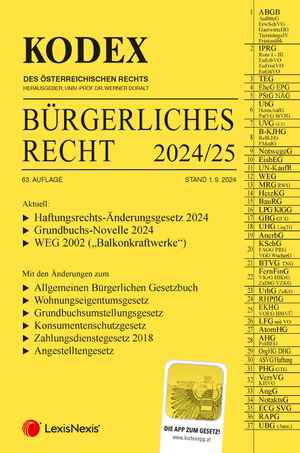 Kodex Bürgerliches Recht 2024/25