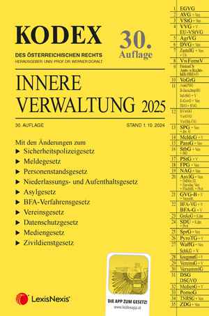 Kodex Innere Verwaltung 2025