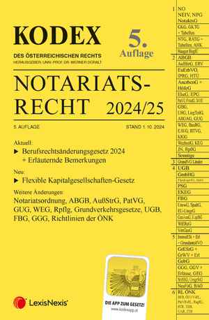 KODEX Notariatsrecht 2024/25