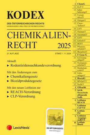 Kodex Chemikalienrecht 2025
