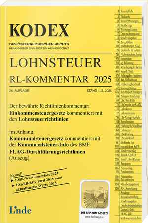 KODEX Lohnsteuer Richtlinien-Kommentar 2025