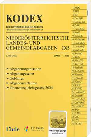 KODEX NÖ Landes- und Gemeindeabgaben 2025