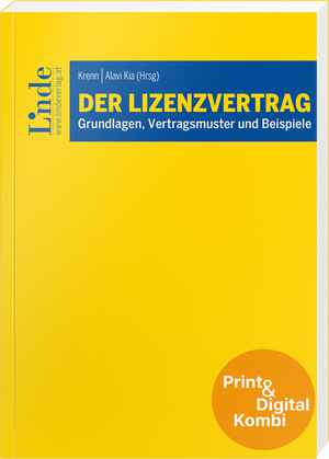 Der Lizenzvertrag (Kombi Print&digital)