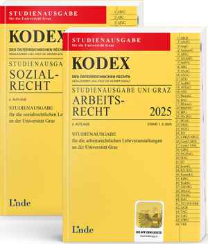 KODEX-Paket Studienausgabe Arbeits- und Sozialrecht Graz 2025