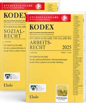 KODEX-Paket Studienausgabe Arbeits- und Sozialrecht Salzburg 2025