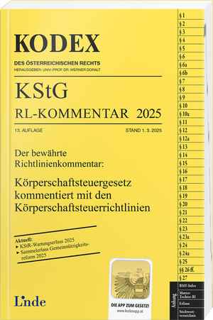 KODEX KStG Richtlinien-Kommentar 2025
