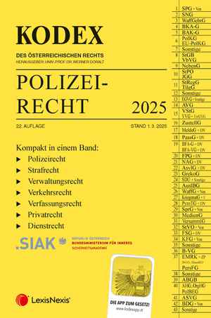 Kodex Polizeirecht 2025