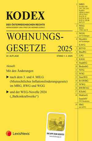 Kodex Wohnungsgesetze 2025