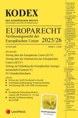 Kodex Europarecht 2025/26