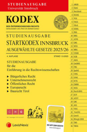 Kodex Startkodex Innsbruck 2025/26