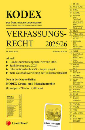 Kodex Verfassungsrecht 2025/26