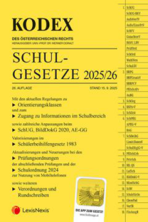 Kodex Schulgesetze 2025/26