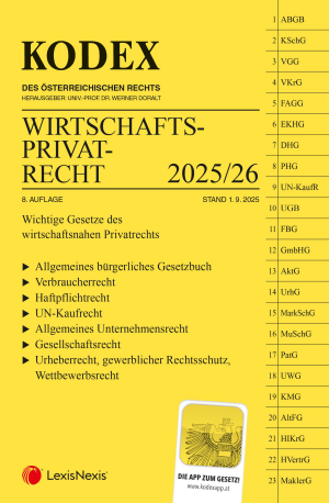 Kodex Wirtschaftsprivatrecht 2025/26