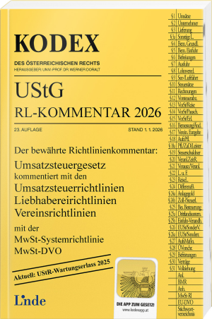 KODEX UStG-Richtlinien-Kommentar 2026