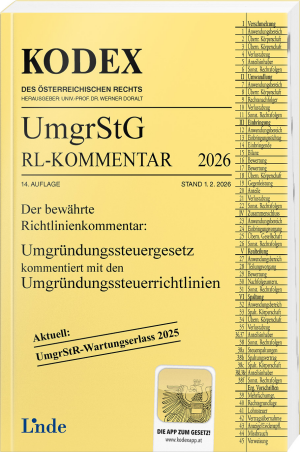 KODEX Umgründungssteuergesetz-Richtlinienkommentar 2026