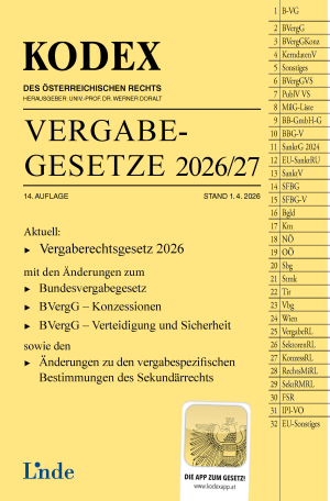 KODEX Vergabegesetze 2026/27