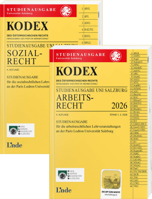 KODEX-Paket Studienausgabe Arbeits- und Sozialrecht Salzburg 2026