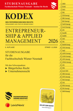 Kodex Entrepreneurship & Applied Management (FH Wr. Neustadt) 2026