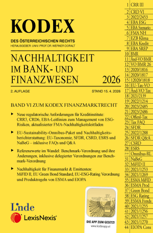 KODEX Nachhaltigkeit im Bank- und Finanzwesen 2026