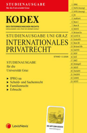 Kodex Internationales Privatrecht für die Uni Graz
