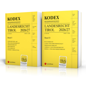 Kodex Landesrecht Tirol 2026/27