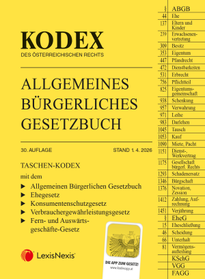 Taschen-Kodex ABGB 2026