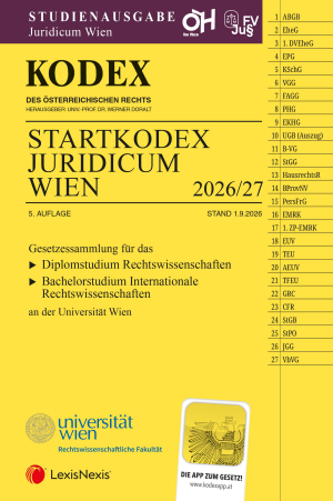 Kodex Startkodex Wien Juridicum 2026/27