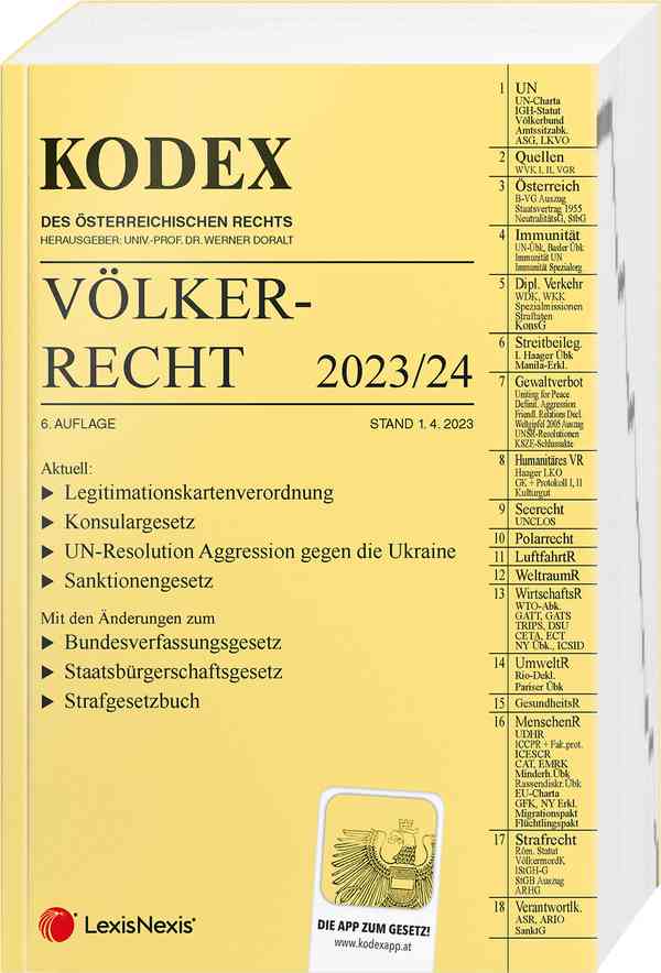 Kodex Völkerrecht 2023/24
