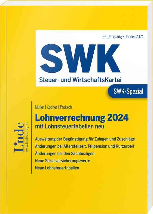 SWK-Spezial Lohnverrechnung 2024