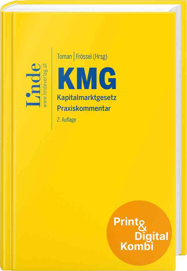 KMG | Kapitalmarktgesetz (Kombi Print&digital)